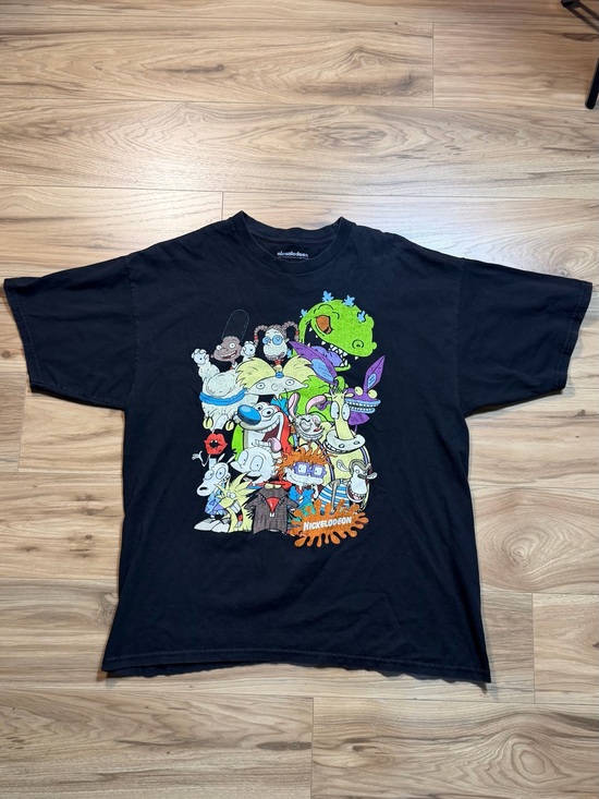 Nickelodeon Other - Nickelodeon Rugrats & Friends Black Graphic Tee